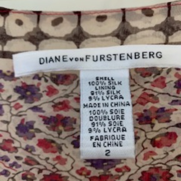 DIANE vonFURSTENBERG DRESS - Picture 4 of 5